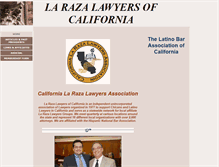 Tablet Screenshot of larazalawyers.net